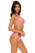 Luli Fama Wild Sweetheart TRIANGLE HALTER TOP